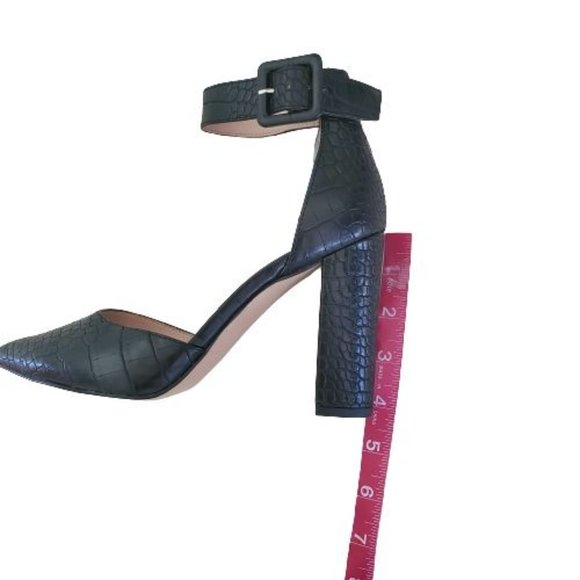 Michael By Michael Shannon Women's Romina Ankle Strap Pump Black Size 7 - Picture 13 of 16